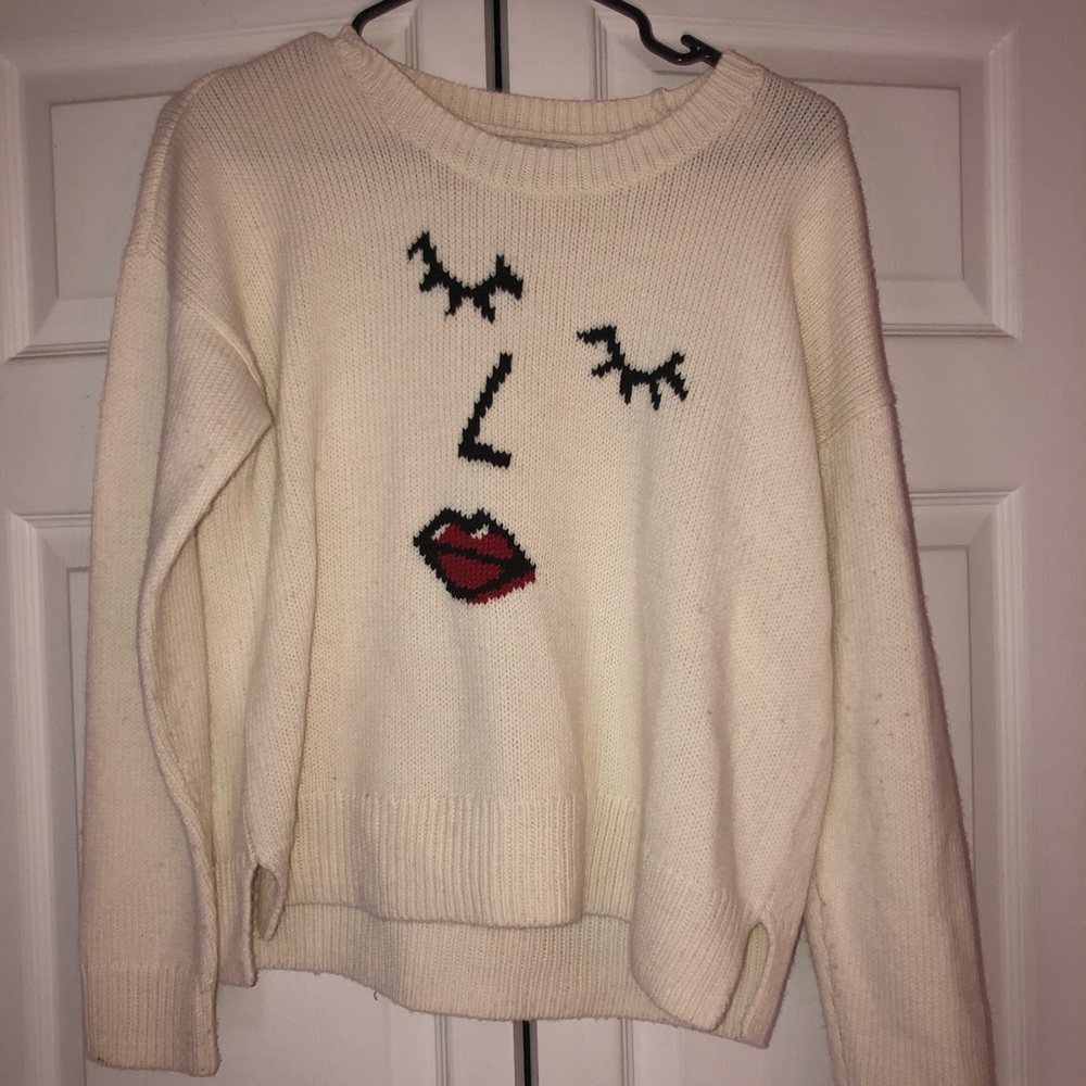 Madewell Used Making Faces Sweater